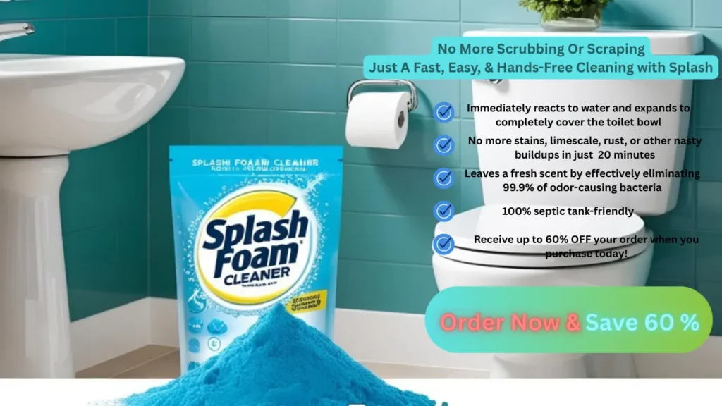 splash toilet cleaner